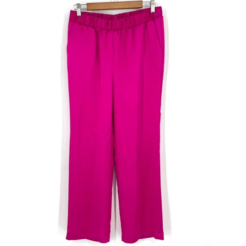 Hatch Satin Pants Pink Maternity 2 Medium